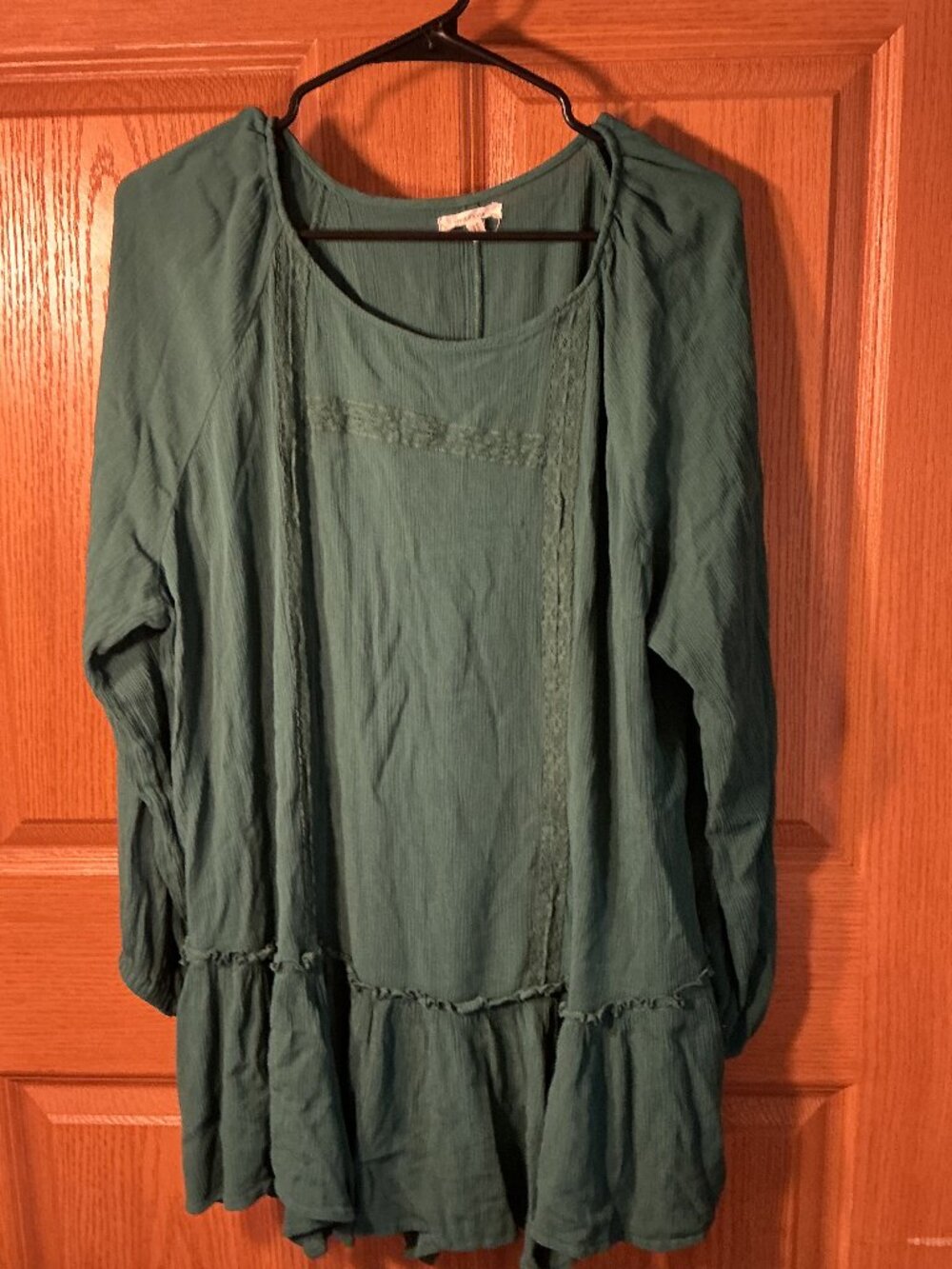 Maurice's Green Blouse